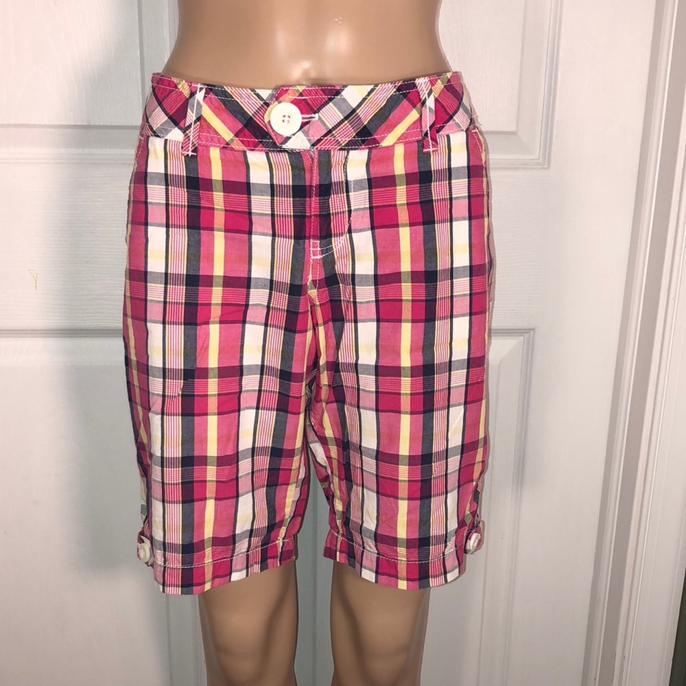 SO Pink Plaid Shorts. 9
